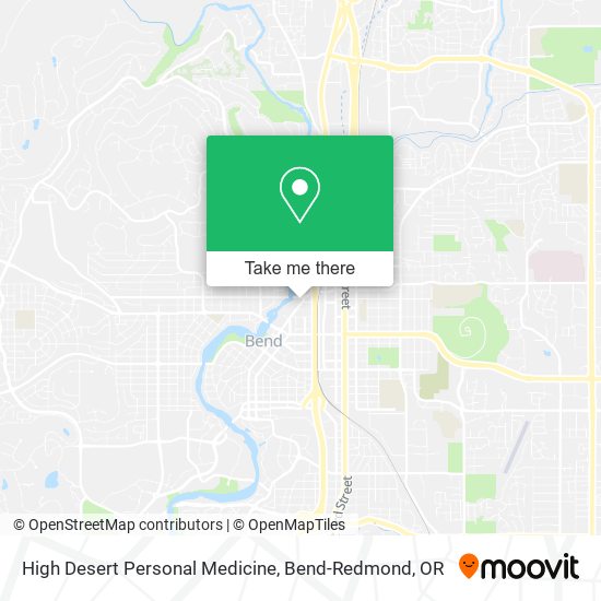 High Desert Personal Medicine map