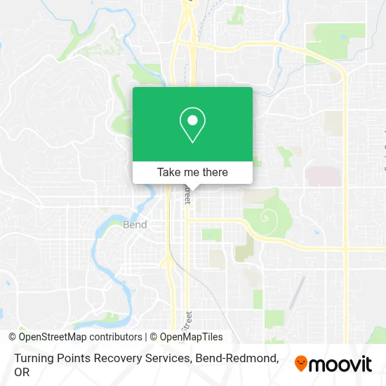 Turning Points Recovery Services map