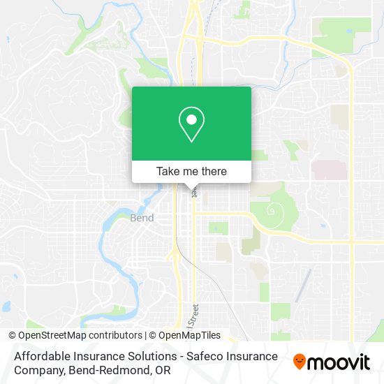 Affordable Insurance Solutions - Safeco Insurance Company map