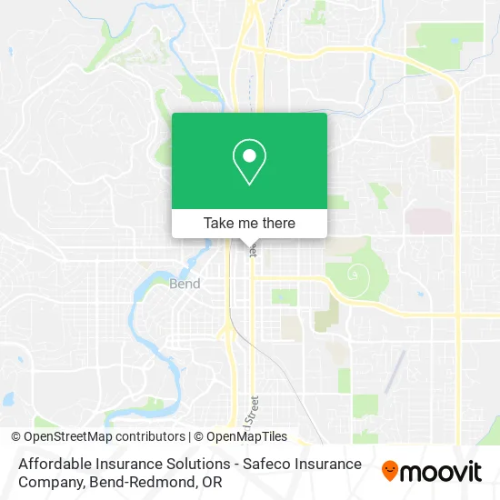 Affordable Insurance Solutions - Safeco Insurance Company map