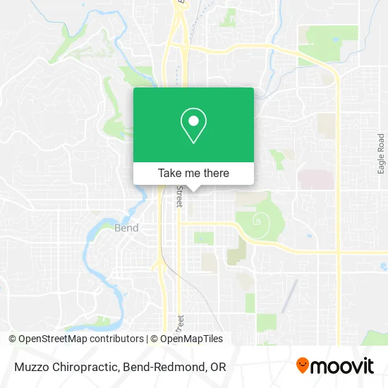 Muzzo Chiropractic map