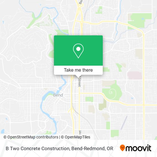 Mapa de B Two Concrete Construction