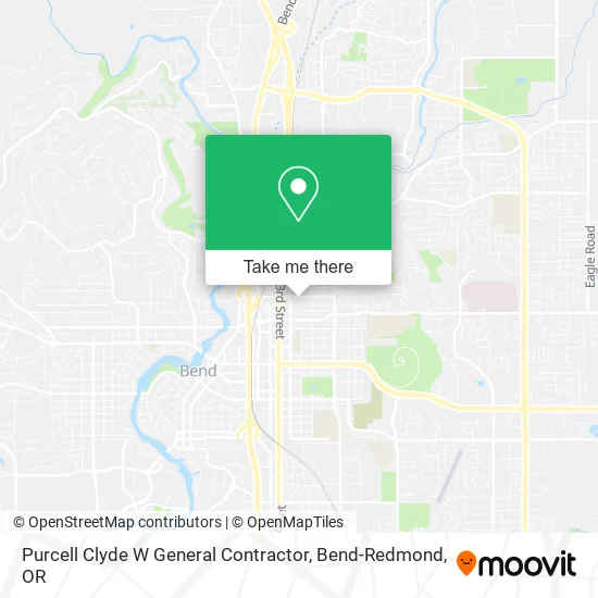 Purcell Clyde W General Contractor map