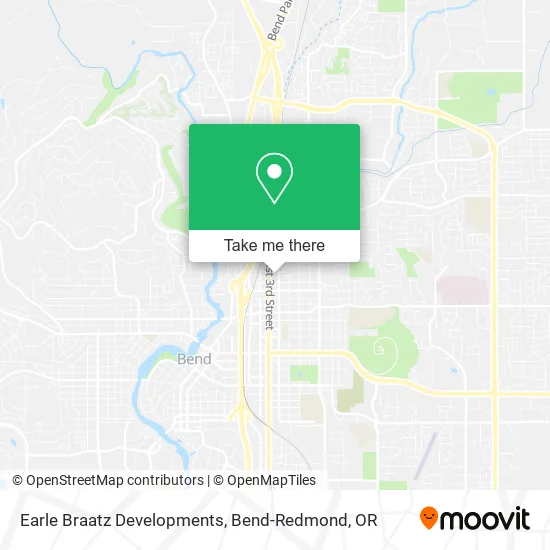 Earle Braatz Developments map