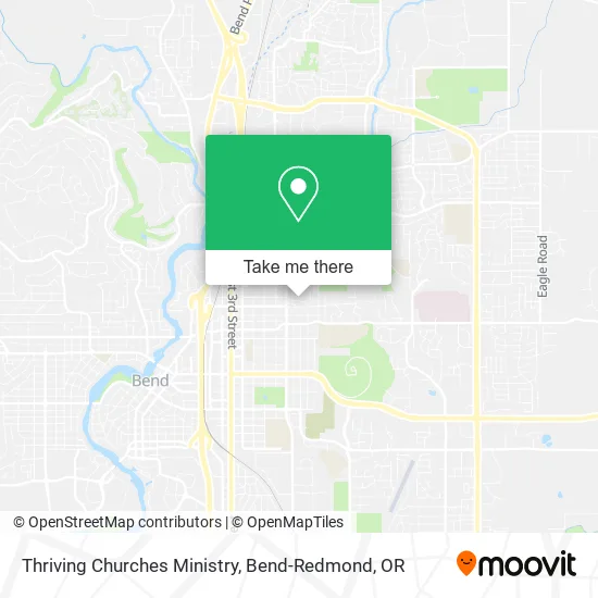 Thriving Churches Ministry map