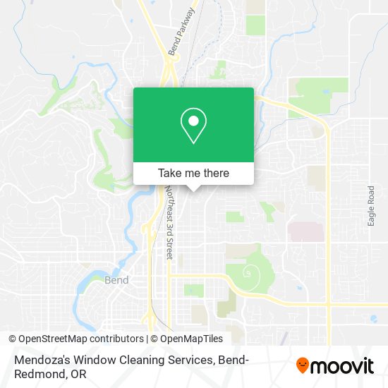 Mendoza's Window Cleaning Services map