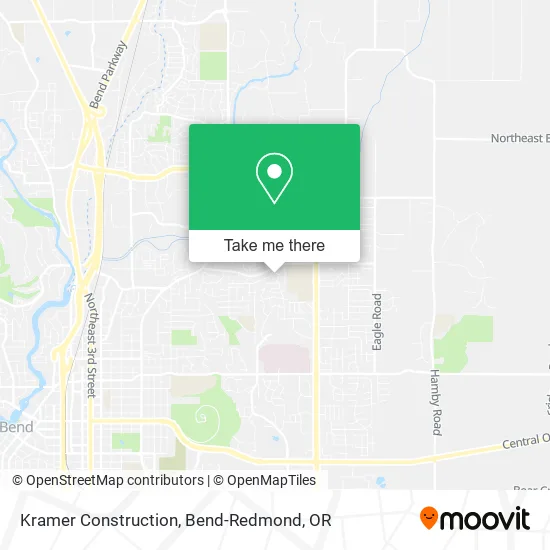 Kramer Construction map