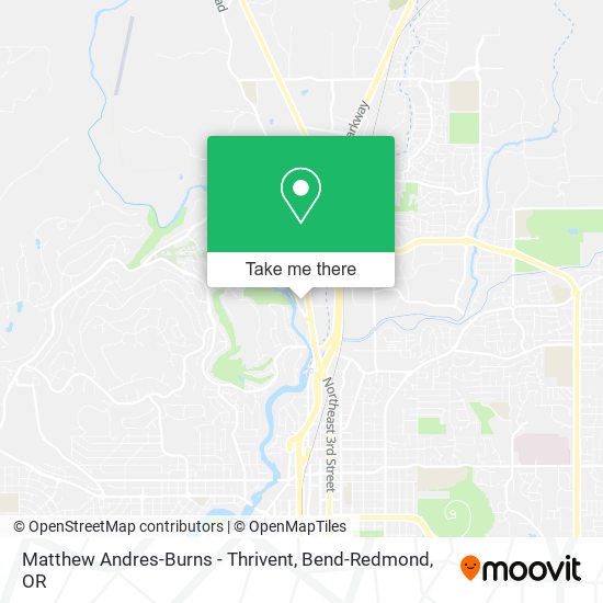 Matthew Andres-Burns - Thrivent map