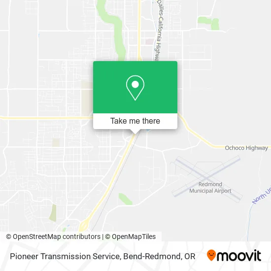 Mapa de Pioneer Transmission Service