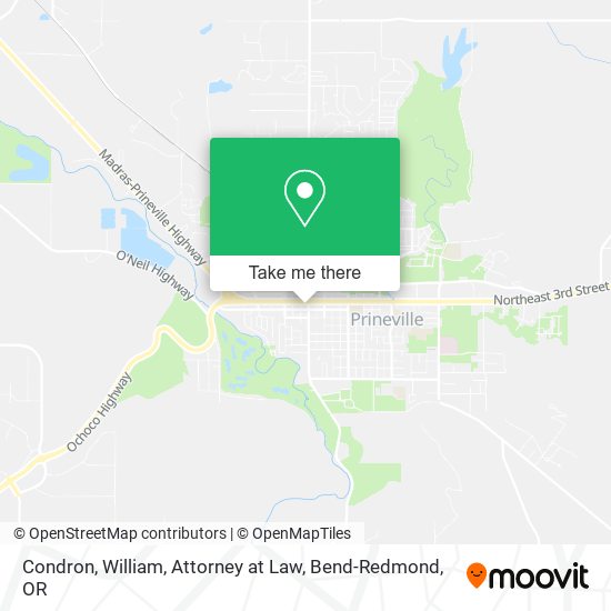 Condron, William, Attorney at Law map