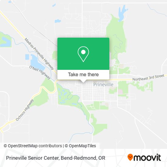 Mapa de Prineville Senior Center