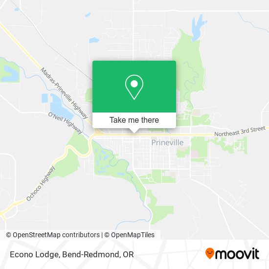 Mapa de Econo Lodge