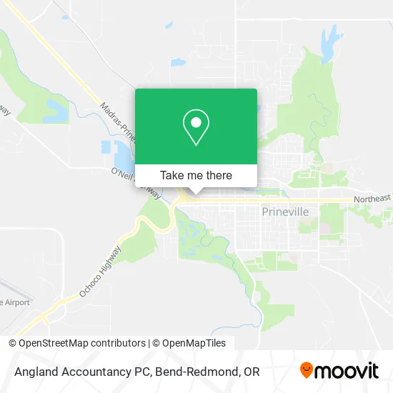 Angland Accountancy PC map