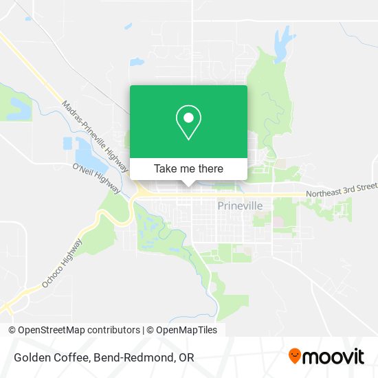 Golden Coffee map