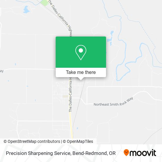 Precision Sharpening Service map