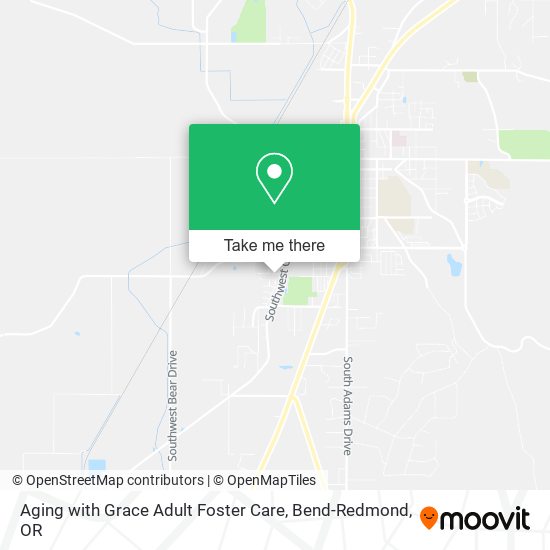 Aging with Grace Adult Foster Care map