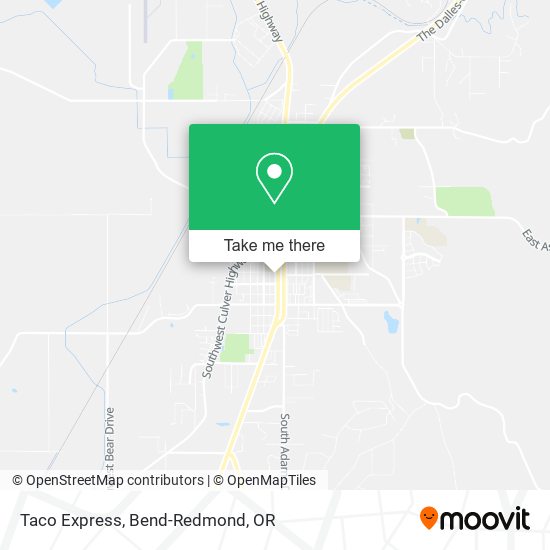 Mapa de Taco Express