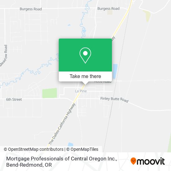 Mortgage Professionals of Central Oregon Inc. map