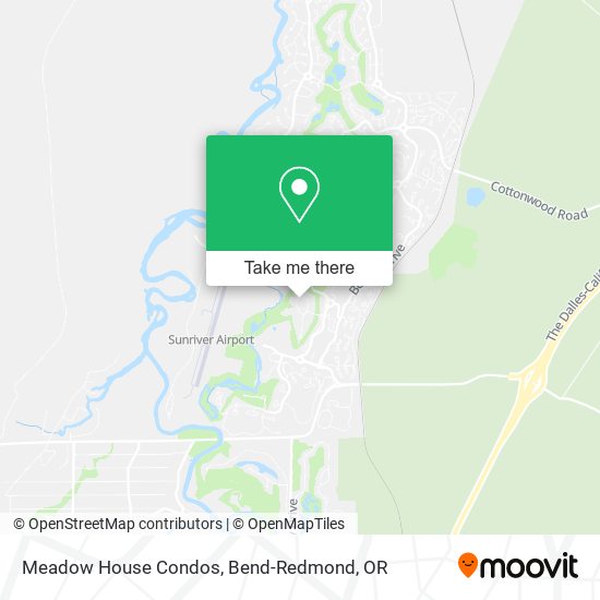 Meadow House Condos map