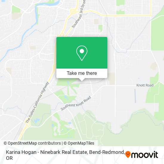Mapa de Karina Hogan - Ninebark Real Estate