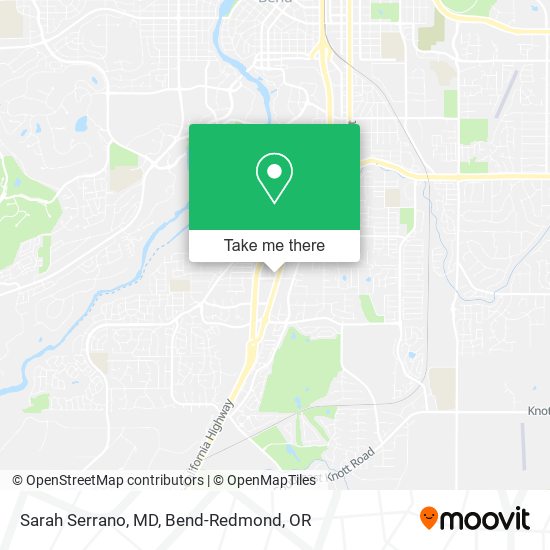 Sarah Serrano, MD map
