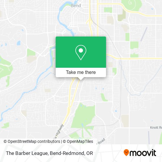 The Barber League map