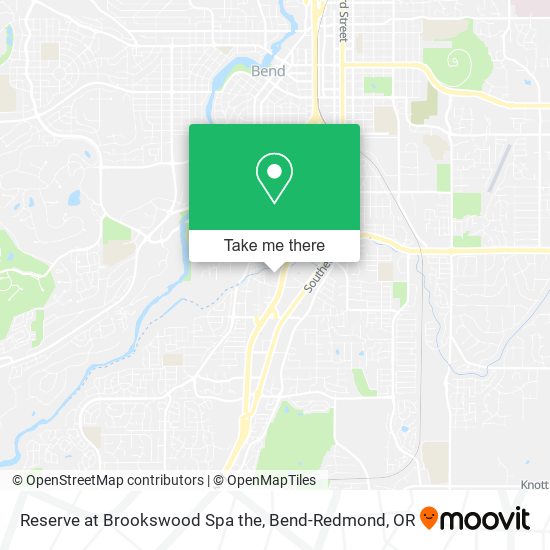 Reserve at Brookswood Spa the map