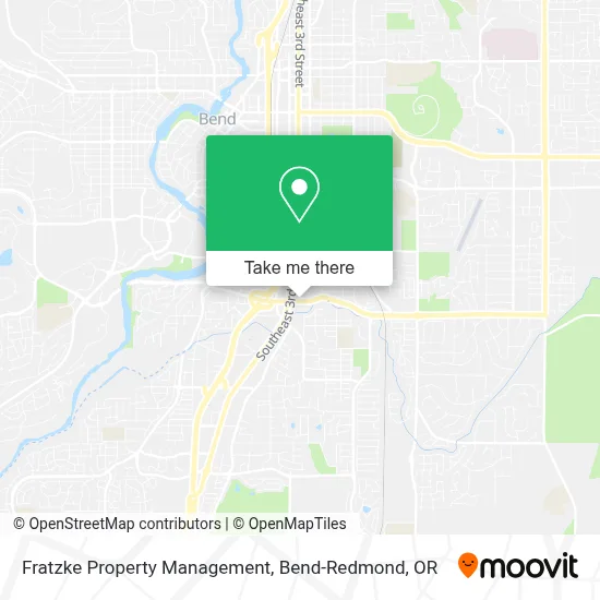 Fratzke Property Management map