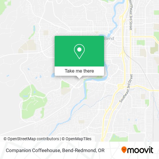 Companion Coffeehouse map