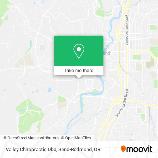 Mapa de Valley Chiropractic Dba