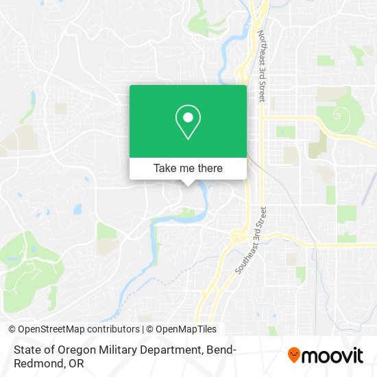 Mapa de State of Oregon Military Department