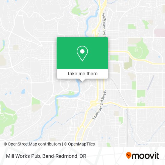 Mill Works Pub map