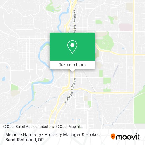 Michelle Hardesty - Property Manager & Broker map