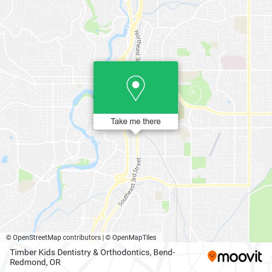 Mapa de Timber Kids Dentistry & Orthodontics