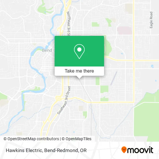 Hawkins Electric map