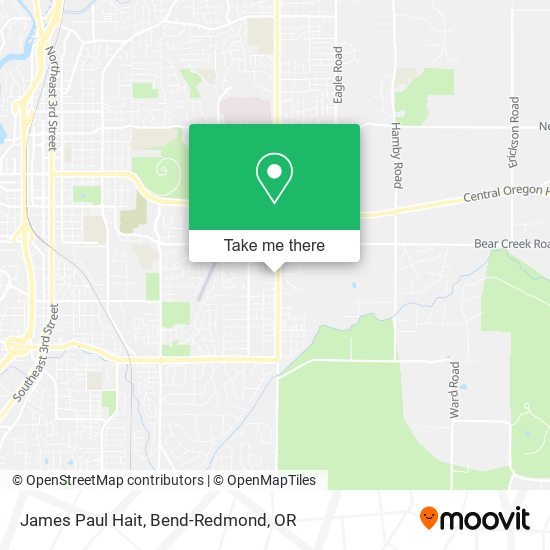 James Paul Hait map