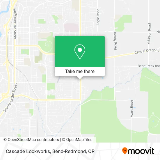 Cascade Lockworks map