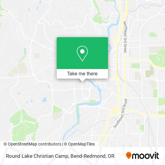 Mapa de Round Lake Christian Camp