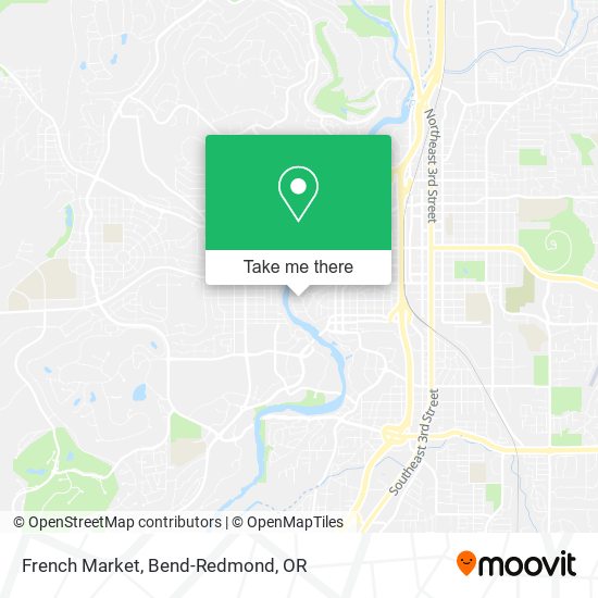 Mapa de French Market