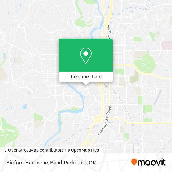 Mapa de Bigfoot Barbecue