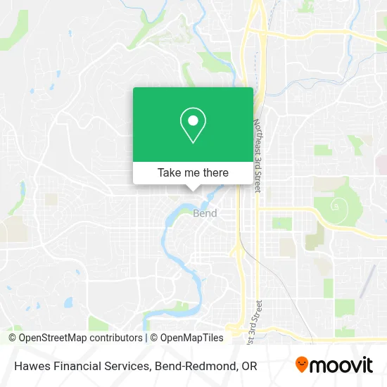 Hawes Financial Services map