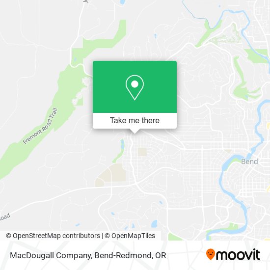 MacDougall Company map
