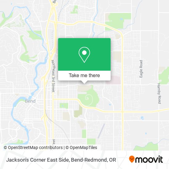 Jackson's Corner East Side map