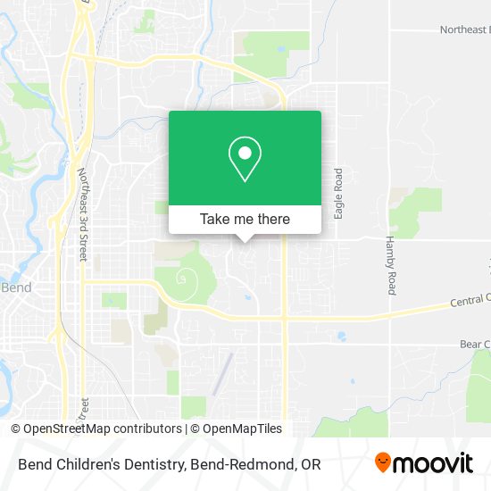 Mapa de Bend Children's Dentistry