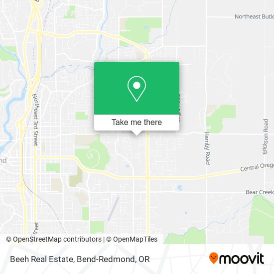 Beeh Real Estate map
