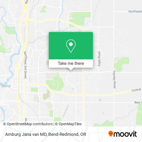 Mapa de Amburg Jana van MD