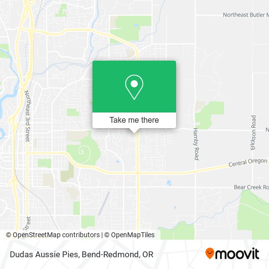 Dudas Aussie Pies map