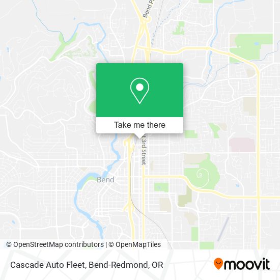 Mapa de Cascade Auto Fleet