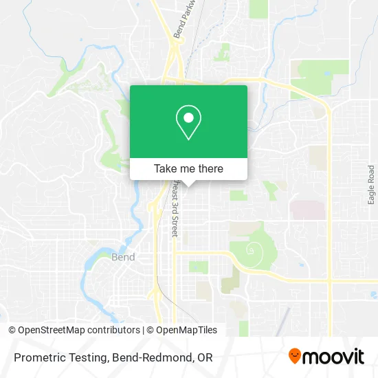 Prometric Testing map