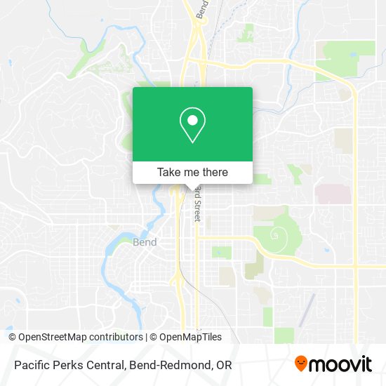 Pacific Perks Central map